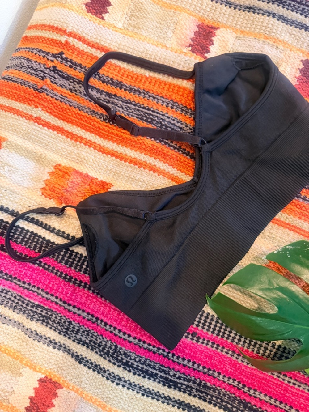 Lululemon Black Sports Bra